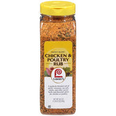 Lawrys Perfect Blend Chicken and Poultry Rub Seasoning, 24.5 Ounce -- 6 per case.