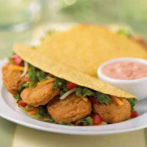 Mexican Original Ground Fried Yellow Corn Taco Shell, 5.25 inch -- 200 per case.
