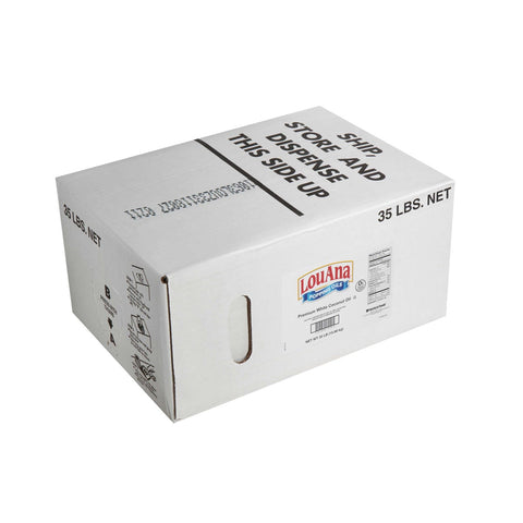Lou Ana White Coconut Oil, 35 Pound.