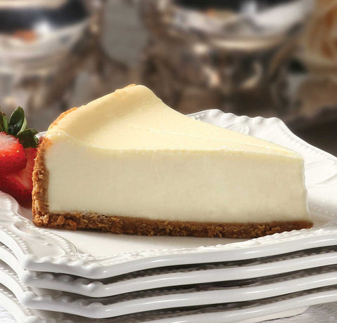 Davids Cookies Sliced Plain New York Style Cheesecake, 68 Ounce -- 2 per case.