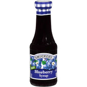 Smuckers Blueberry Syrup, 12 Fluid Ounce -- 6 per case.