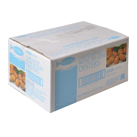 King and Prince Pacific Chef Dusted Oyster - 20/35, 1 Pound -- 6 per case.