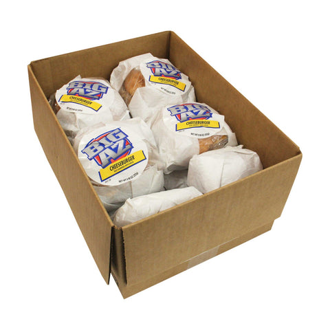 Advance Food Company Big AZ Cheeseburger, 8.9 ounce -- 10 per case
