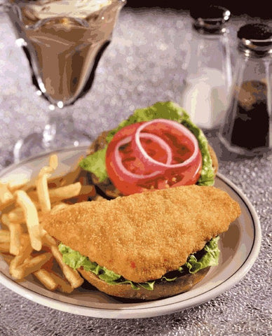 Viking Nordica Breaded Alaska Pollock Tail, 5 Ounce.