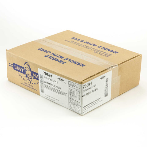 Best Maid Thaw and Serve Oatmeal Raisin Cookie, 1 Ounce -- 72 per case.