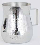 American Metalcraft Silver Stainless Steel Hammered Bell Creamer, 4 Ounce