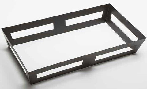American Metalcraft Black Full Size Twilight Griddle Stand, 26-1/4 inch Length x 14 inch Width x 4-1/2 inch Height