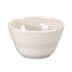 Buckingham Wide Rim Rolled Edge Bouillon, 4 inch -- 36 per case.