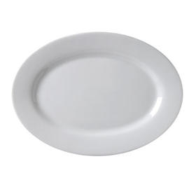 Vertex China Argyle Platter, 13 1/4 inch -- 12 per case.