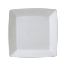 Vertex China Signature Collection Square Plate, 9 inch -- 24 per case.