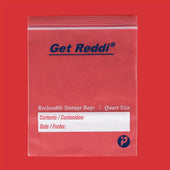 Pitt Plastics 1.75 Mil Clear Double Zipper Reclosable Storage Bag, 7 x 8 inch -- 500 per case.