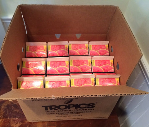 Tropics Pomegranate Drink Mix, 32 Fluid Ounce -- 4 per case.