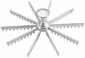 Winco Aluminum 10 Cut Pie Cake Marker
