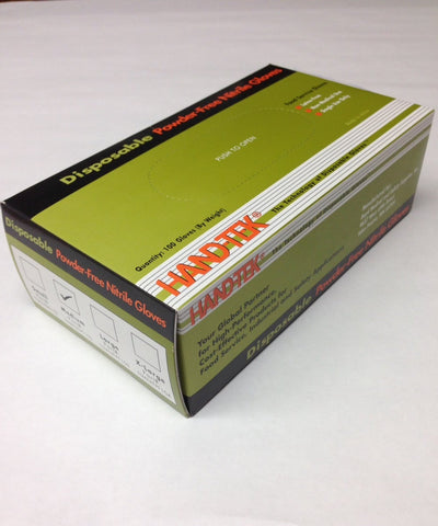 Non-Medical Powder Free Nitrile Gloves Extra Large, 10 Case -- 100 Count