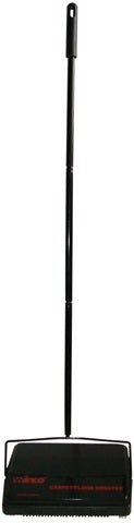 Winco Multi Surface Carpet Sweeper, 11 x 7 3/4 x 43 inch