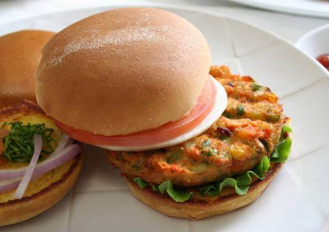 Guiltless Cuisine Veggie Burger, 4 Ounce -- 36 per case.