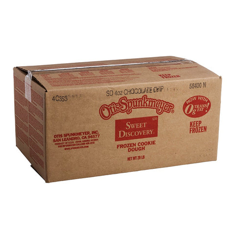 Otis Spunkmeyer Sweet Discovery Chocolate Chip Cookies, 4 Ounce -- 80 per case.