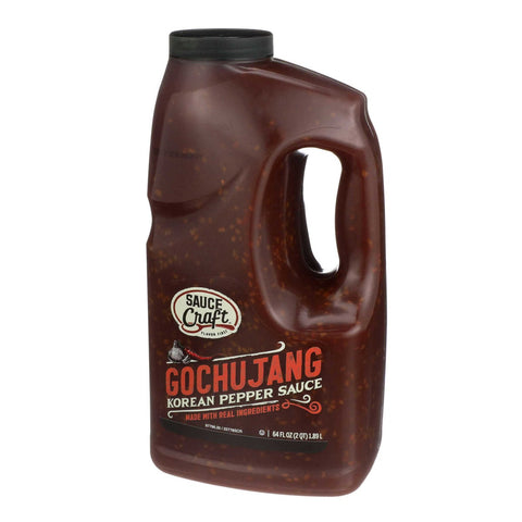 Sauce Craft Gochujang Korean Pepper Sauce, 0.5 Gallon -- 4 per case.