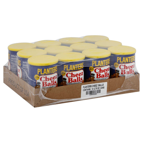 Planters Cheese Balls Snacks, 2.75 Ounce -- 12 per case.