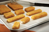 High Liner Whole Grain Golden Crunchy Alaskan Pollock Stick, 10 Pound.