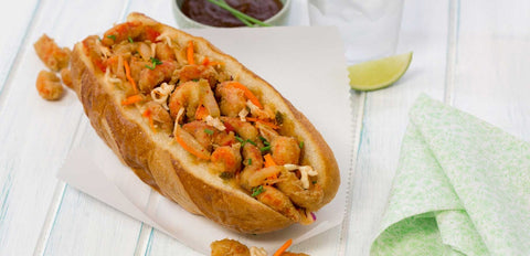 King and Prince Cajun Lightly Breaded Spicy Crawfish, 2.5 Pound -- 4 per case.