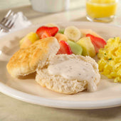 Millers Pride Peppered Biscuit Gravy Mix, 24 Ounce -- 6 per case.
