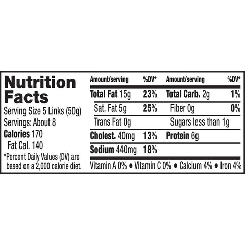 Hillshire Farm Litl Wieners Cocktail Link, 14 Ounce -- 12 per case.