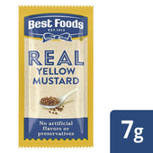Best Foods Mustard Sachets, 7 Gram -- 500 per case