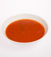 Campbells Select Harvest Frozen Condensed Tomato Basil Soup - 4 lb. tray, 3 per case