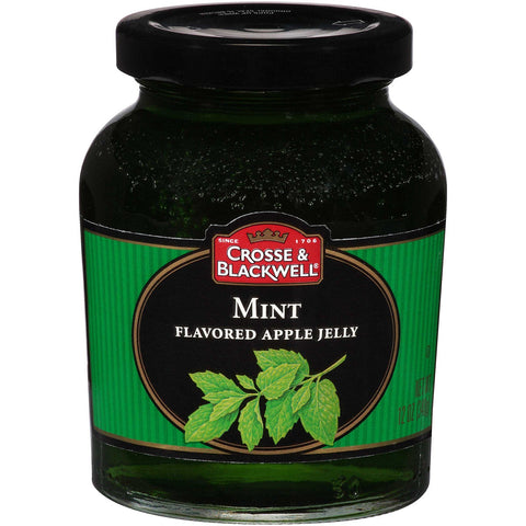 Crosse and Blackwell Mint Apple Jelly, 12 Ounce -- 6 per case.