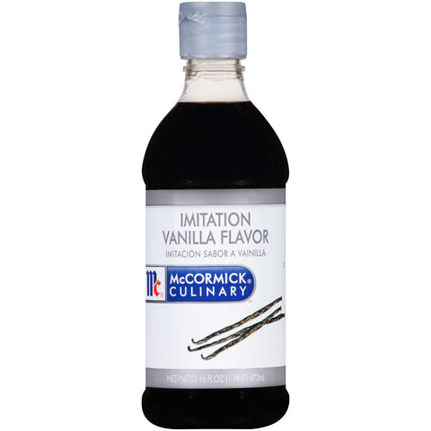 McCormick Culinary Imitation Vanilla Flavor, 1 Fluid Ounce -- 6 per case