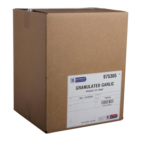 McCormick Culinary Granulated Garlic, 30 lbs.