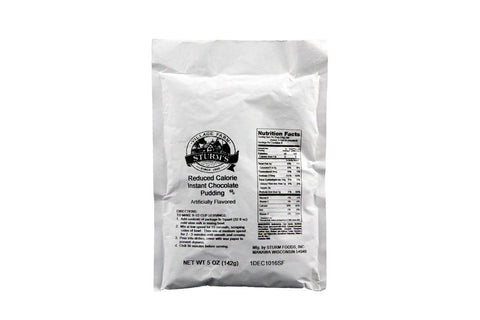 Sturm Foods Instant Reduced Calorie Chocolate Pudding Mix, 5 Ounce -- 12 per case.