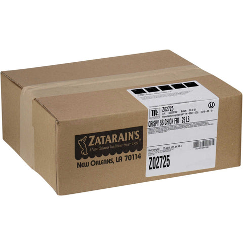 Zatarains Crispy Southern Style Chicken Fry Seasoning Mix, 25 lbs. -- 1 per case