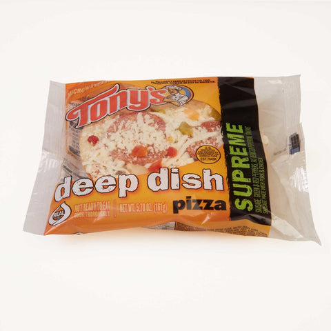 Schwans Tonys Supreme Par Baked Pizza, 6.5 Ounce -- 24 per case.