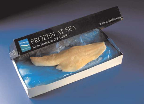 Frozen At Sea White and Flaky Haddock Fillet, 8 to 10 Ounce of Varies Pieces Per Bag, 12 Pound -- 4 per case.