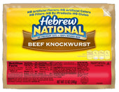 Conagra Hebrew National Skinless Beef Knockwurst, 12 Ounce -- 12 per case.