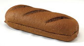 Flowers Foods European Bakers Hinged Sliced Dark Honey Wheat Sub, 7 inch - 12 per pack -- 6 packs per case.