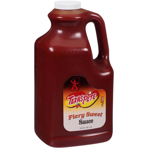 Texas Pete Fiery Sweet Wing Sauce, 1 Gallon -- 4 per case.