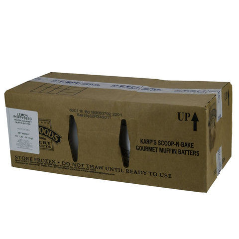 Baker and Baker Karps Scoop N Bake Lemon Poppy Muffin Batter, 9 Pound -- 2 pails.