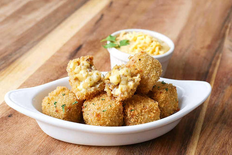 Louisa Breaded White Cheddar Bacon Mac and Cheese Bites, 5 Pound -- 2 per case