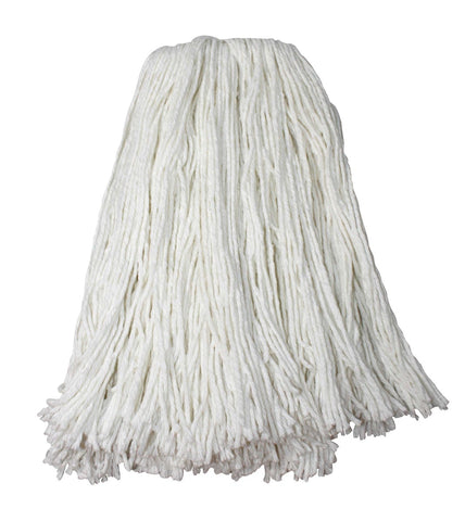Impact Products White Rayon Saddle Type Cut End Wet Mop, 24 Ounce -- 12 per case.