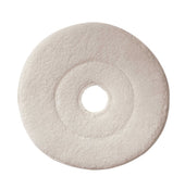 Impact Products White Microfiber High Speed Burnishing Pad, 27 inch Diameter -- 5 per case.