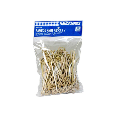 Handgards Bamboo Knot Pick, 3.5 inch -- 1000 per case.