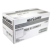 NeatGards White Wide Pleat Disposable Paper Chef Hat, 9 inch -- 12 per case.