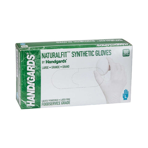 Glove (NaturalFit Synthetic Disposable Glove) Large,10 Case ---100 Count