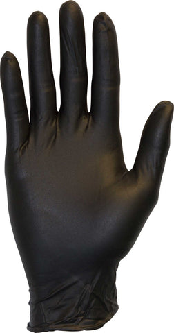 The Safety Zone Black Medium Powder Free Gloves -- 1000 per case