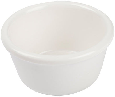 Winco White Plain Ramekin, 1.5 Ounce -- 96 per case