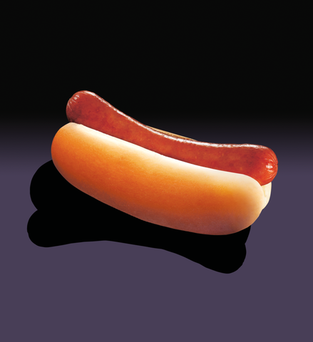 Nathans Famous 4/1 Skinless Beef Frank, 6 inch -- 40 per case.