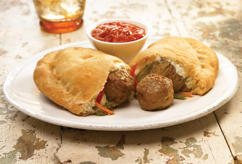 Windsor Bernardi Rotanellis Valore Italian Meatball - Chicken and Beef, 5 Pound -- 2 per case.